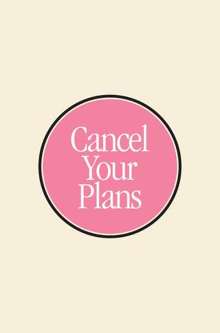 Cancel Your Plans Patch