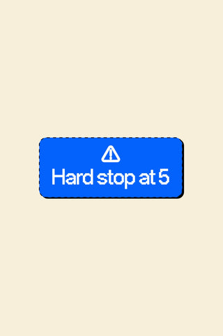 Hard Stop at 5 Patch